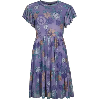 Rapunzel - Disney Halvlång klänning - Disney Princess - Picnic Collection - Rapunzel - S XL - för Dam - flerfärgad