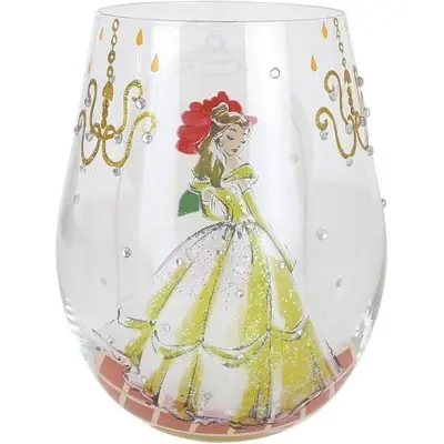 Skönheten och Odjuret - Disney Dricksglas - Choose to Dream (Belle) Stemless Glass by Lolita - för None - flerfärgad