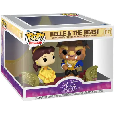 Skönheten och Odjuret - Disney Funko Movie Moments - Belle & The Beast (Pop! Moment) vinylfigur 1141 - för None -