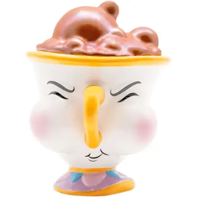 Skönheten och Odjuret - Disney Mugg - Chip med bubblor - för None - flerfärgad