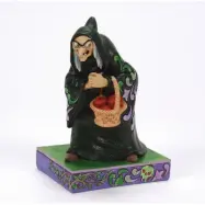 Snövit - Disney Samlingsfigurer - Die böse Königin als Hexe - för flerfärgad