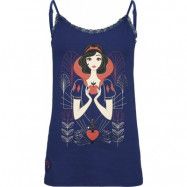 Snövit - Disney Topp - Disney Princess - Picnic Collection - Snow White - S M - för Dam - blå