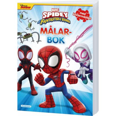 Spidey Fantastiska vänner Målarbok