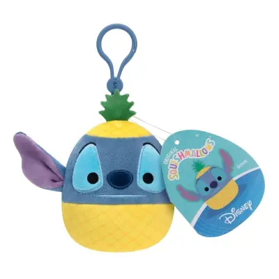 Squishmallows 9cm Disney Clip On Pineapple Stitch - Squishmallows -  Leksaksaffären