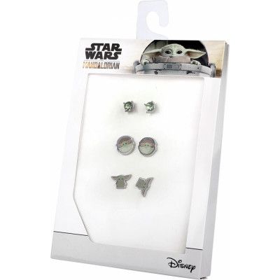 Star Wars - Disney Örhängesset - The Mandalorian - Grogu - för  grön