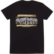 Star Wars - Disney Jersey - The Mandalorian - Row of Helmets - S XL - för Herr - svart