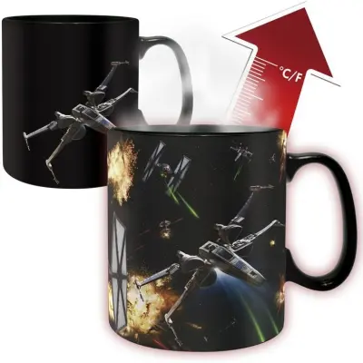 Star Wars - Disney Mugg - Tasse mit Thermoeffekt - för  flerfärgad