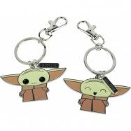 Star Wars - Disney Nyckelring - The Mandalorian Grogu BFF - för flerfärgad