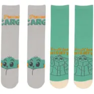 Star Wars - Disney Strumpor - The Mandalorian Grogu - S-M L-XL - för flerfärgad