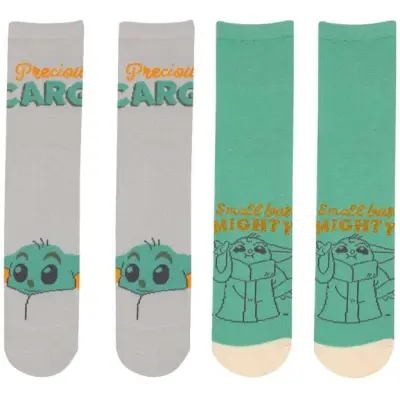 Star Wars - Disney Strumpor - The Mandalorian Grogu - S-M L-XL - för  flerfärgad