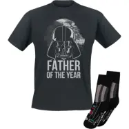 Star Wars - Disney T-shirt - Darth Vader Bundle - S XXL - för Herr - svart