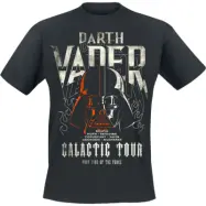 Star Wars - Disney T-shirt - DARTH VADER GALACTIC TOUR POSTER - M XXL - för Herr - svart