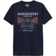 Star Wars - Disney T-shirt - Darth Vader - Management Consulting - M XXL - för Herr - marinblå