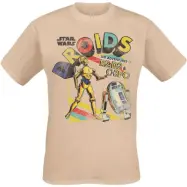 Star Wars - Disney T-shirt - Droids - The Adventure - S XXL - för Herr - naturfärgad