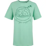 Star Wars - Disney T-shirt - Grogu Always Napping - Oversize - S XXL - för Dam - ljusgrön