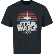 Star Wars - Disney T-shirt - Since 1977 - Heavyweight - M XXL - för Herr - svart