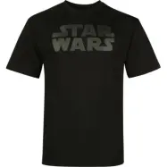 Star Wars - Disney T-shirt - Star Wars - Logo - S XXL - för Herr - svart