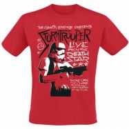 Star Wars - Disney T-shirt - Stormtrooper - Art - S XXL - för Herr - röd