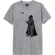 Star Wars - Disney T-shirt - Vader Drone - M XXL - för Herr - gråmelerad