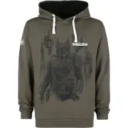 Star Wars - Disney Luvtröja - The Mandalorian - Bounty Hunter - M XXL - för Herr - khaki
