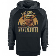Star Wars - Disney Luvtröja - The Mandalorian - The Child - Grogu - S L - för Herr - svart/grå