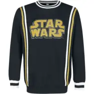 Star Wars - Disney Stickad jumper - Schriftzug - S XXL - för Herr - flerfärgad