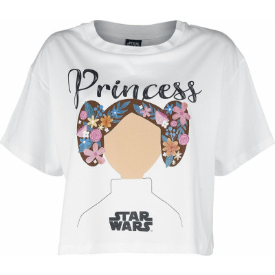 Star Wars - Disney T-shirt - Prinsessan Leia - S XXL - för Dam - vit