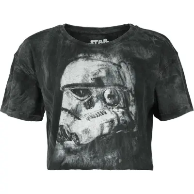Star Wars - Disney T-shirt - Storm Trooper - L XXL - för Dam - svart