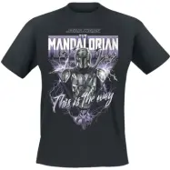Star Wars - Disney T-shirt - This Is The Way Heavy Metal - M L - för Herr - svart