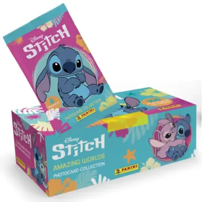 Stitch Amazing World Booster Hel Box 24 paket - Stitch -  Leksaksaffären
