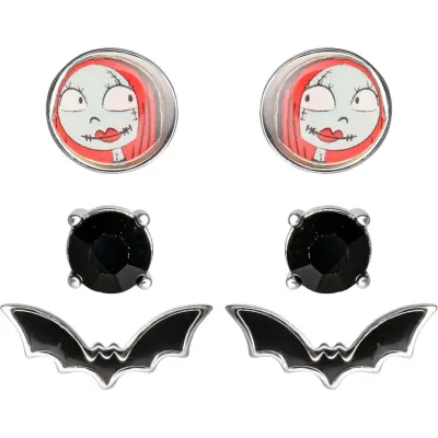 The Nightmare Before Christmas - Disney Örhänge - Sally - för Dam - silverfärgad