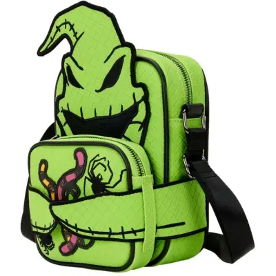 The Nightmare Before Christmas - Disney Axelväska - Loungefly - Oogie Boogie Crossbuddies - för Dam - ljusgrön