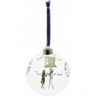 The Nightmare Before Christmas - Disney Baubles - Jack och Sally - julgranskula - för  flerfärgad