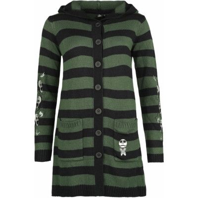 The Nightmare Before Christmas - Disney Cardigan - Skulls - S XXL - för Dam - flerfärgad