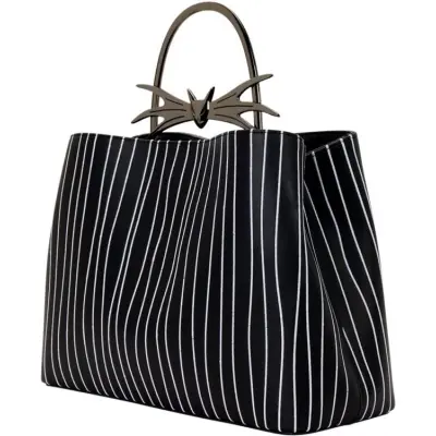 The Nightmare Before Christmas - Disney Handväska - Loungefly - Jack - för Dam - svart/vit