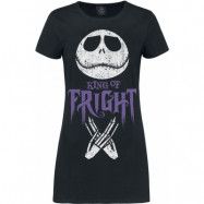 The Nightmare Before Christmas - Disney Kort klänning - King Of Fright - S - för Dam - svart