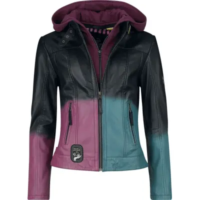 The Nightmare Before Christmas - Disney Läderjacka - Love Never Dies - S XL - för Dam - flerfärgad