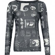 The Nightmare Before Christmas - Disney Långärmad tröja - Tarot - S XXL - för Dam - flerfärgad