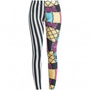 The Nightmare Before Christmas - Disney Leggings - Jack Skellington & Sally - S XXL - för Dam - flerfärgad