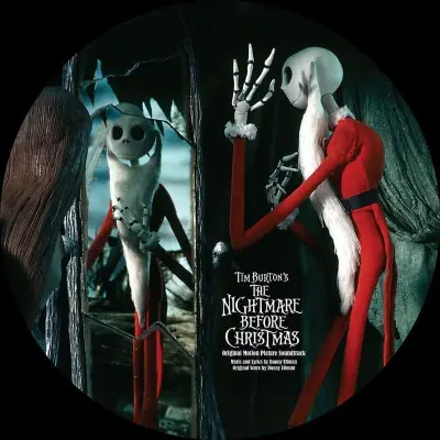 The Nightmare Before Christmas - Disney LP - The Nightmare Before Christmas - Original Motion Picture Soundtrack (Danny Elfman) - för  - Bild