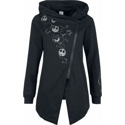 The Nightmare Before Christmas - Disney Luvjacka - Jack Skellington - S - för Dam - svart