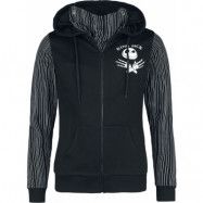 The Nightmare Before Christmas - Disney Luvjacka - Jack Stripes - S - för Dam - svart