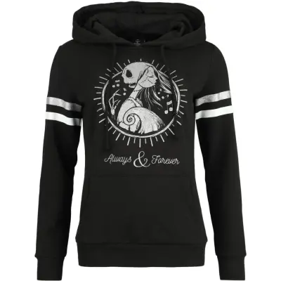 The Nightmare Before Christmas - Disney Luvtröja - Always & Forever - S M - för Dam - svart