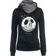 The Nightmare Before Christmas - Disney Luvtröja - Jack Skellington & Sally - Seriously Spooky - XS 4XL - för Dam - svart/grå