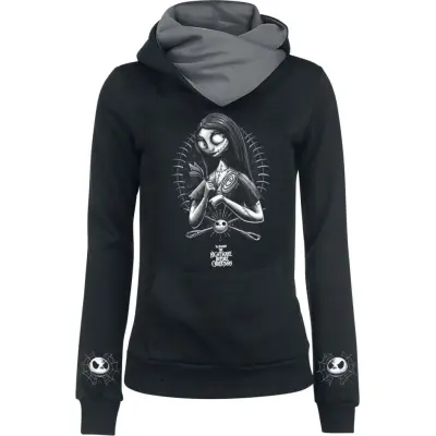 The Nightmare Before Christmas - Disney Luvtröja - Sally - XS 5XL - för Dam - svart/grå