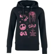 The Nightmare Before Christmas - Disney Luvtröja - Zero, Sally, Jack - S 3XL - för Dam - svart
