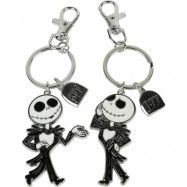 The Nightmare Before Christmas - Disney Nyckelring - Jack - BFF - för  svart/silver