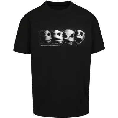 The Nightmare Before Christmas - Disney Oversize T-shirt - Jack - Glitch - M XXL - för Herr - svart