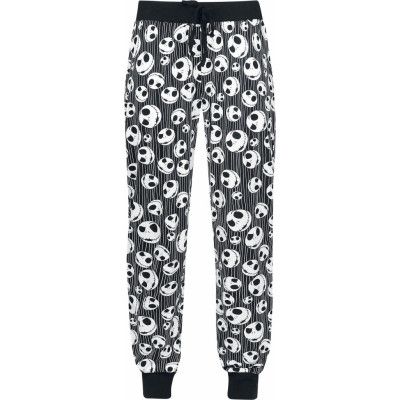 The Nightmare Before Christmas - Disney Pyjamasbyxor - Jack Skellington - Skulls - S 5XL - för Dam - svart