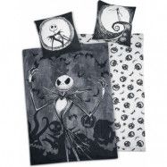The Nightmare Before Christmas - Disney Sängkläder - Jack - för svart